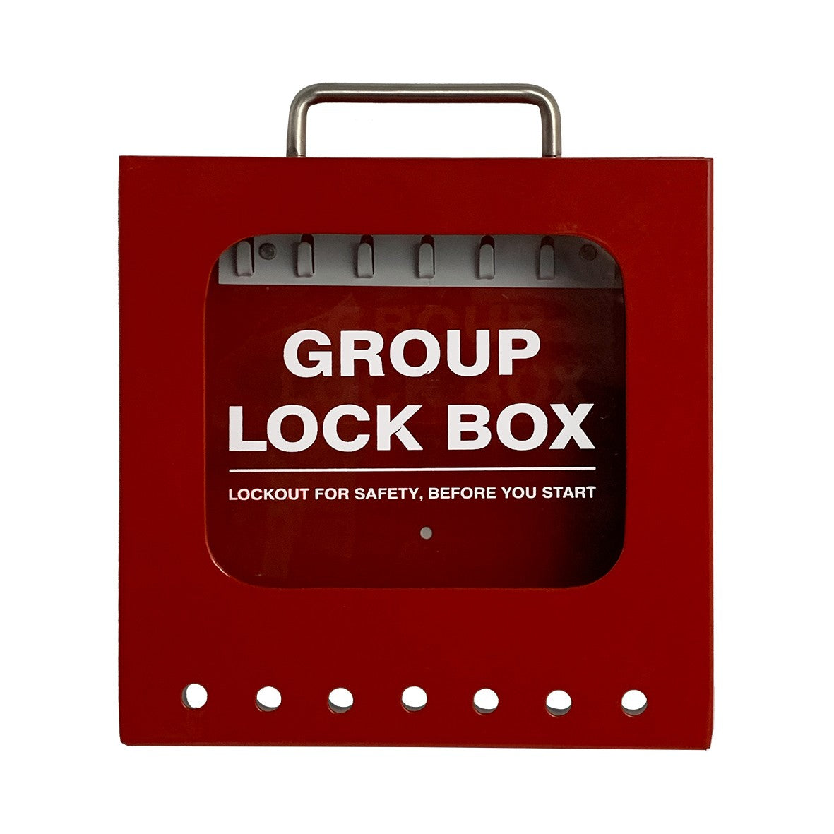 Steel Wall Mounted Group Lockout Box Steel Wall Mounted Group Lockout Box